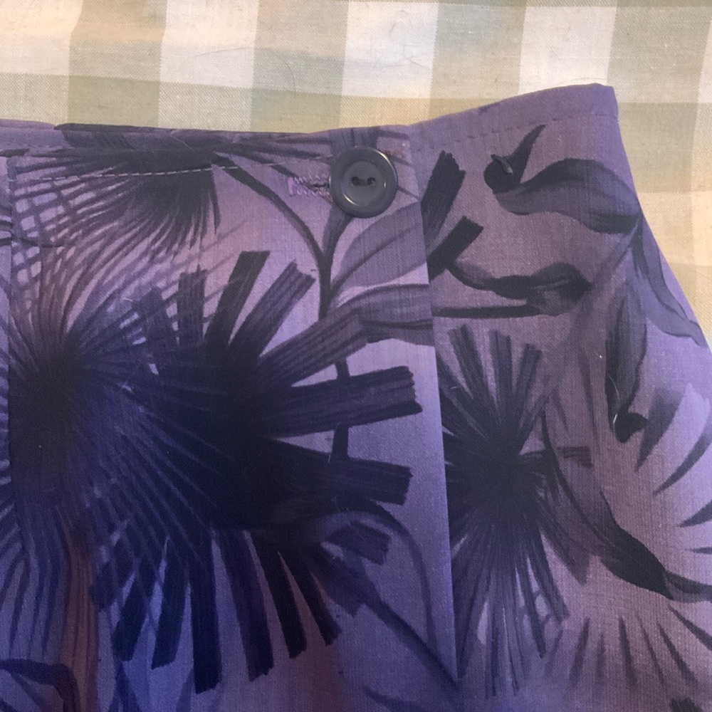 Jessica Vintage Purple Floral Maxi Skirt - Picture 8 of 8